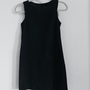 Theory, sleeveless black dress